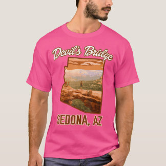Camiseta Ponte Do Diabo Da Aventura De Arizona Sedona Nov