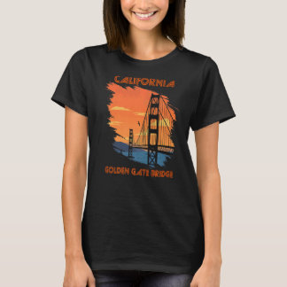 Camiseta Ponte do Portão do ouro na Califórnia São Francisc