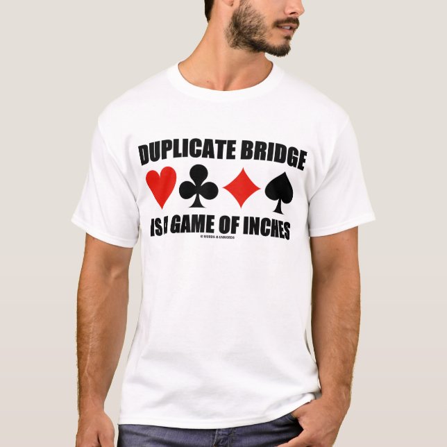 Camiseta Ponte Duplicada É Um Jogo De Polegadas (Frente)
