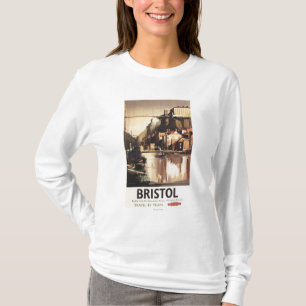 Camiseta Ponte e barcos de suspensão de Clifton