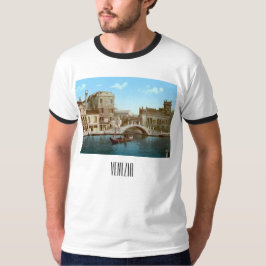 Camiseta Ponte e canal em Veneza (1900)