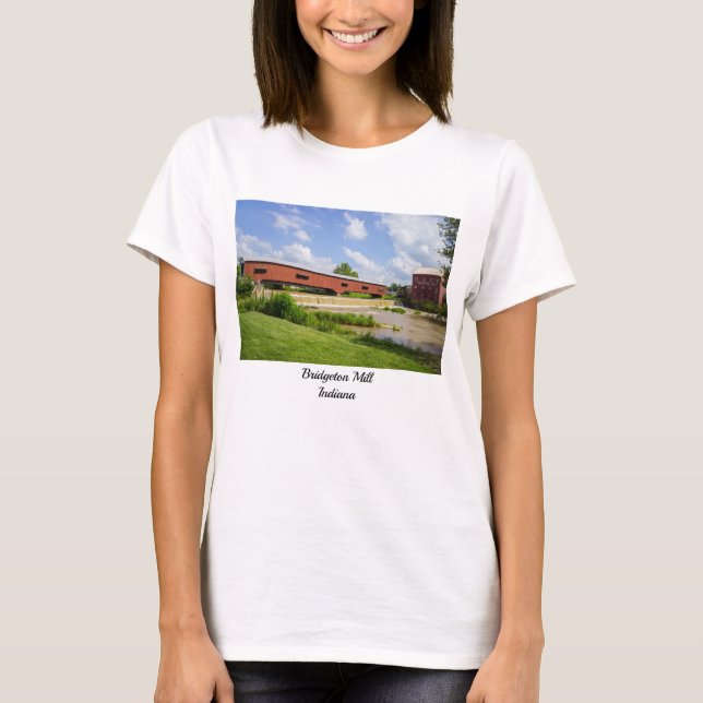Camiseta Ponte e Moinho de Bridgeton (Frente)