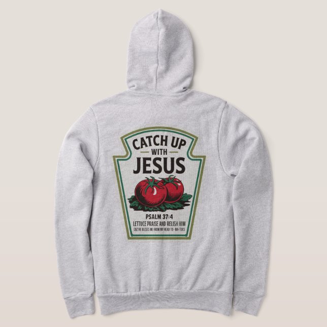 Camiseta Ponte em dia com Jesus (Postura das costas)