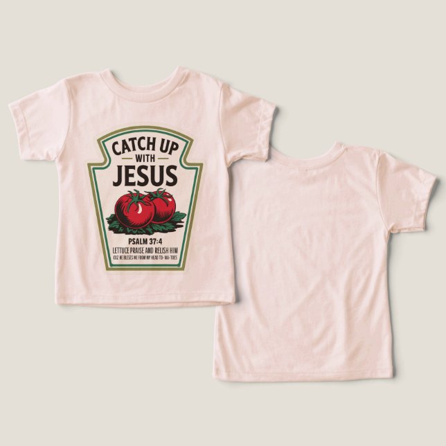 Camiseta Ponte em dia com Jesus (Design Frente e Verso)