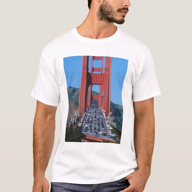 Camiseta Ponte Golden Gate e Baía de São Francisco (Frente)
