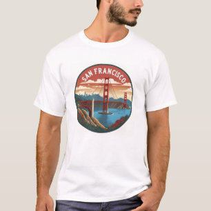 Camiseta Ponte Golden Gate São Francisco