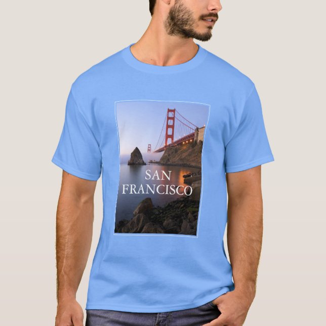 Camiseta Ponte Golden Gate | São Francisco Califórnia (Frente)