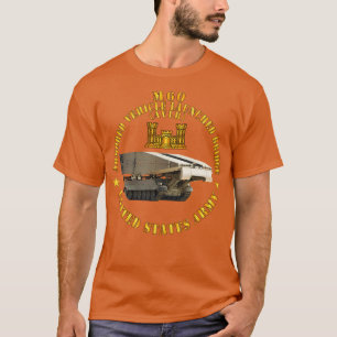 Camiseta Ponte lançada do veículo blindado M60 AVLB w ENG B