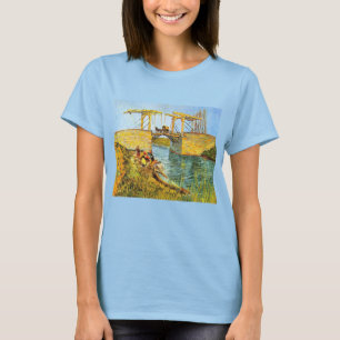 Camiseta Ponte Langlois em Arles por Vincent van Gogh