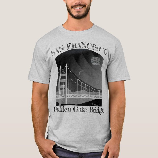Camiseta Ponte Ouro de São Francisco (Frente)
