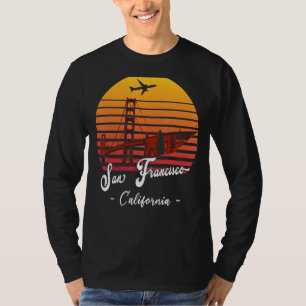 Camiseta Ponte Ouro do Portão da Califórnia em São Francisc
