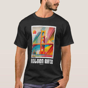 Camiseta Ponte Ouro Vintage CA San Francisco Fog Ci