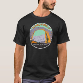 Camiseta Ponte Rainbow National Monument Utah Vintage