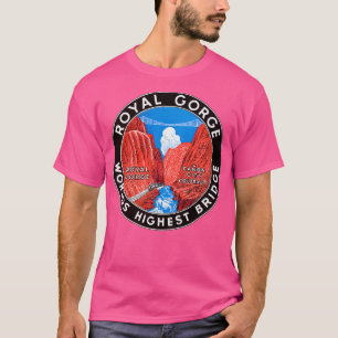 Camiseta Ponte Royal Gorge de 1930