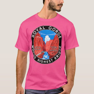 Camiseta Ponte Royal Gorge de 1930