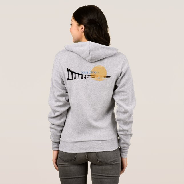 Camiseta Ponte San Diego Coronado (Parte Traseira Completa)