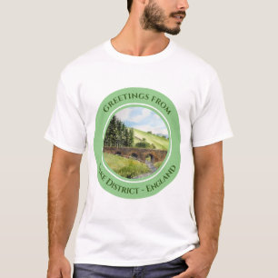 Camiseta Ponte Scawgill sobre o Distrito do Lago de Aiken,