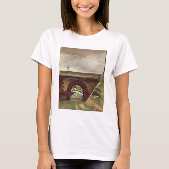 Camiseta Ponte Sevres (óleo na canvas) (Frente)