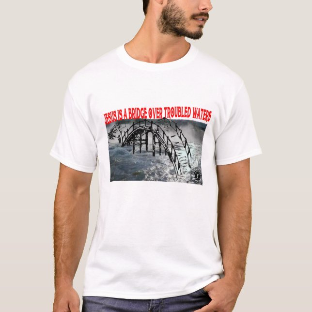 Camiseta Ponte sobre águas turvas (Frente)