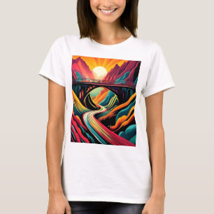 Camiseta Ponte sobre o ravino 1