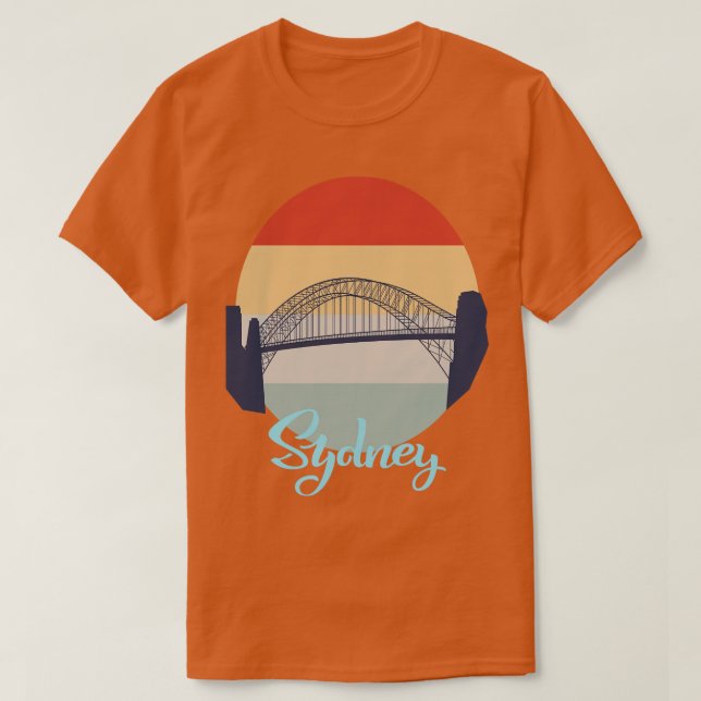 Camiseta Ponte Sydney Harbor 1 (Frente do Design)