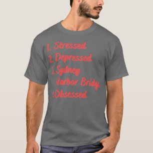 Camiseta Ponte Sydney Harbor, em estado de tensão