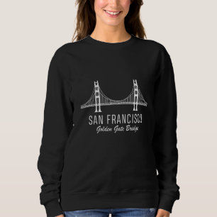 Camiseta Ponte Turística De São Francisco Para Portão Ouro