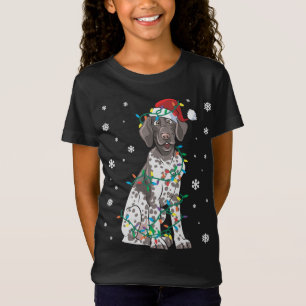 Camiseta Ponteiro Alemão De Curto Curso Embalado Em Li De N