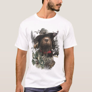 Camiseta Ponteiro alemão Wirehaired