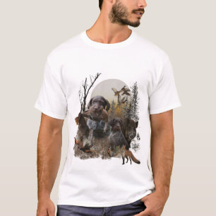 Camiseta Ponteiro alemão Wirehaired