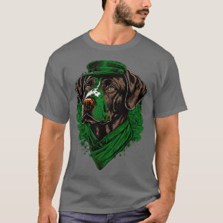 Camiseta Ponteiro Cachorro Dia de São Patrício 5