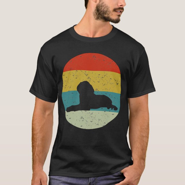 Camiseta Ponteiro retroativo de vintage (Frente)