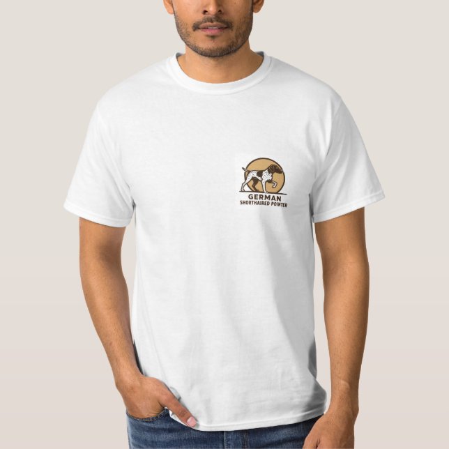 Camiseta Ponteiros abreviados alemães (Frente)