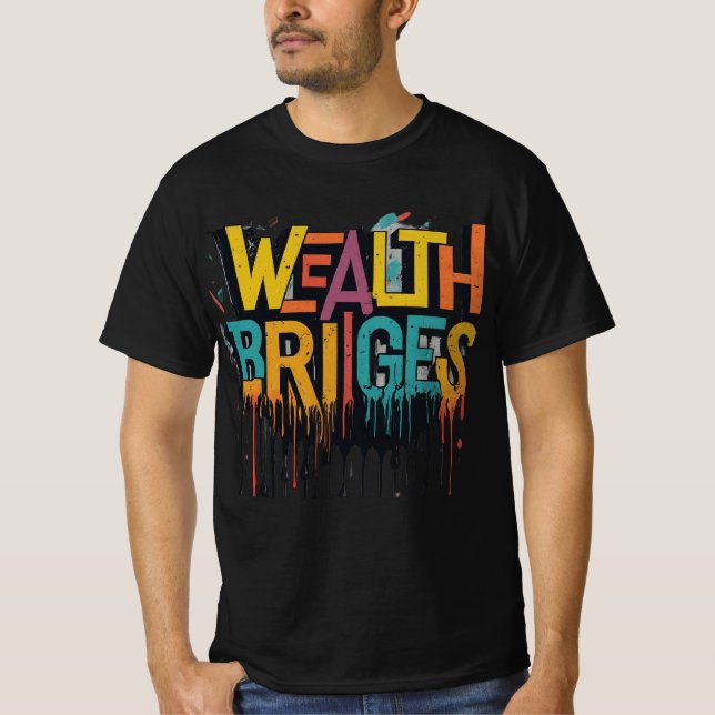 Camiseta Pontes de Criação de Riqueza (Frente)