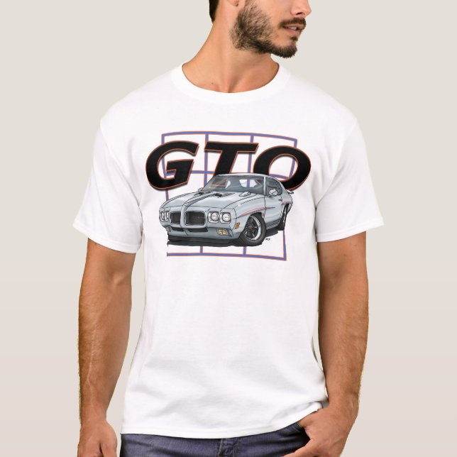 Camiseta Pontiac 1970 GTO (Frente)