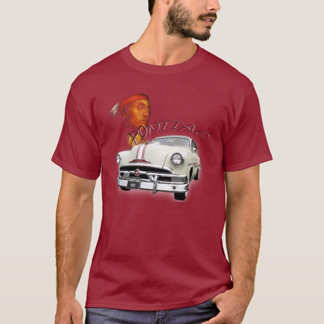 Camiseta Pontiac Chieftain 1953 (Frente)