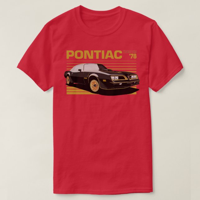 CAMISETA PONTIAC FIREBIRD 1 (Frente do Design)