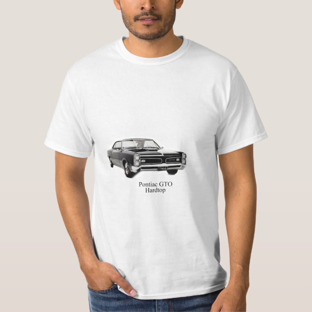 Camiseta Pontiac GTO hardtop 1966 (Frente)