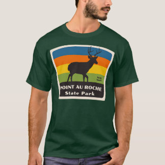 Camiseta Ponto Au Roche State Park New York Roaming Deer