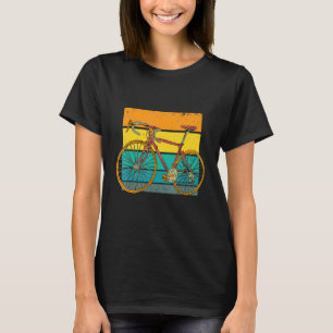 Camiseta Ponto De Corrida De Maquinistas De Bicicleta De Bi