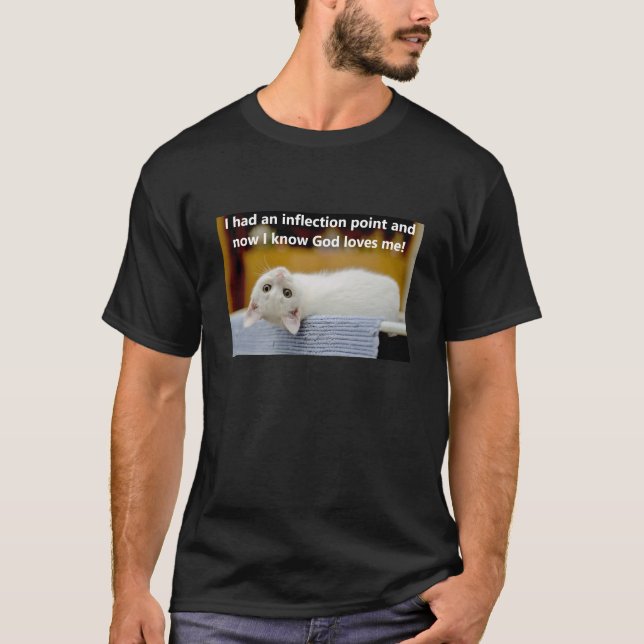 Camiseta Ponto de Inflexão (escuro) (Frente)