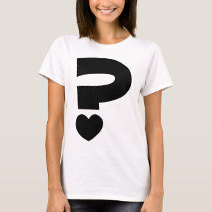 Camiseta Ponto de interrogação