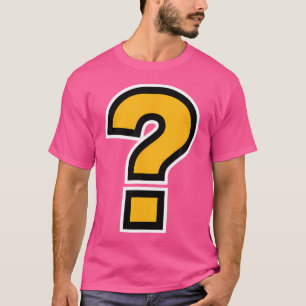 Camiseta Ponto de interrogação