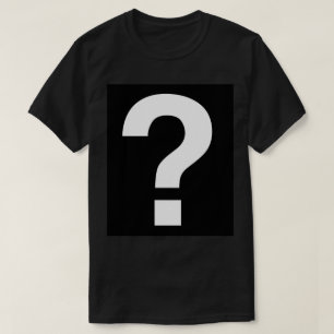 Camiseta Ponto de interrogação