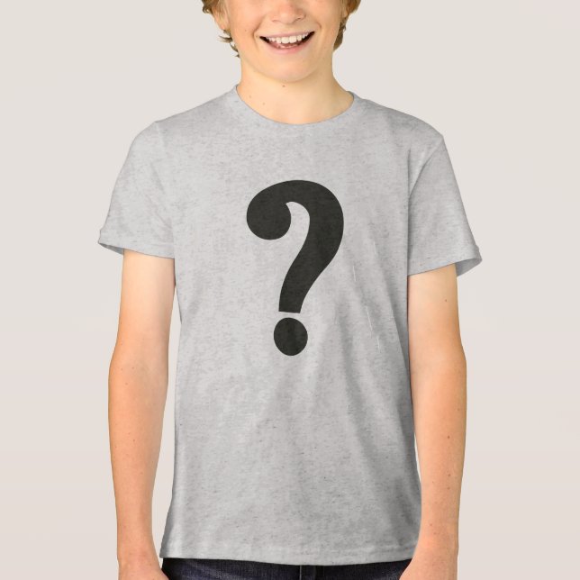 Camiseta Ponto de interrogação (Frente)