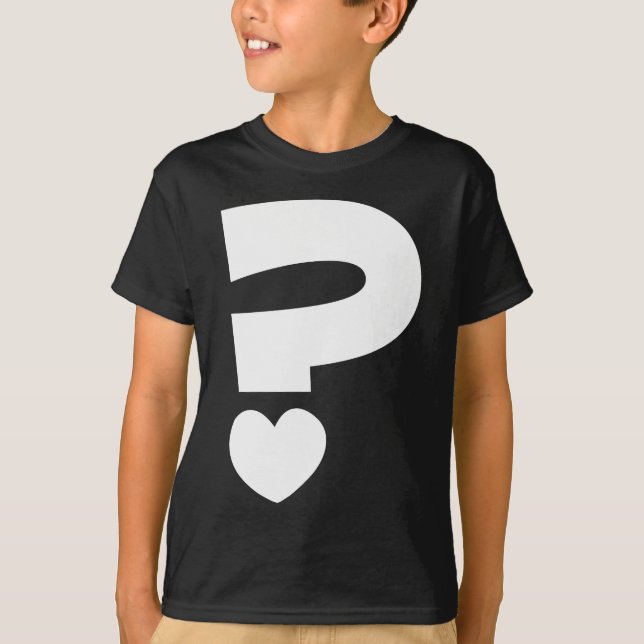 Camiseta Ponto de Interrogação (Frente)
