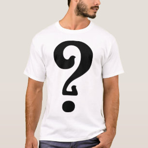 Camiseta Ponto de interrogação Art Nouveau