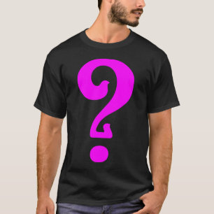 Camiseta Ponto de interrogação Art Nouveau