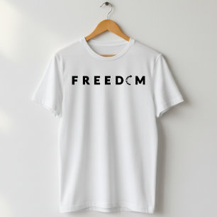 Camiseta Ponto de viragem da liberdade