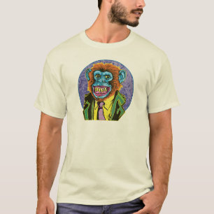 Camiseta Ponto grande do chimpanzé